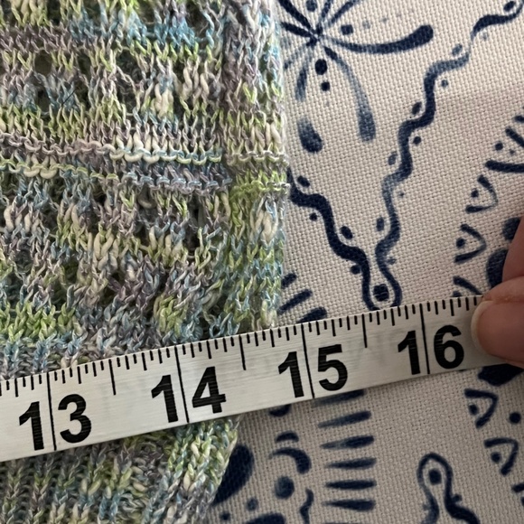 Dex Knit Sweater Pastel Multicolour Size Medium - Picture 8 of 10